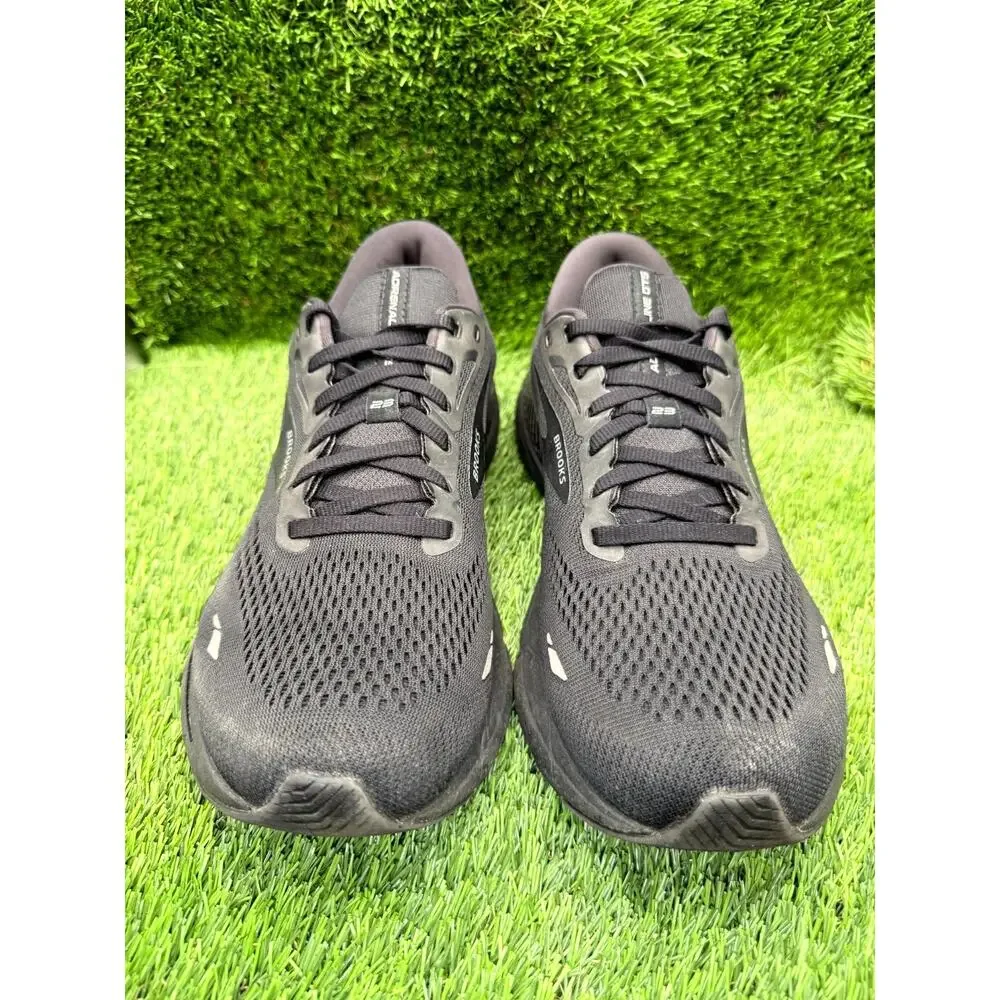 Brooks Adrenaline GTS 23 1103911D020 Athletic Sneaker Mens 10D Black Mesh Sports